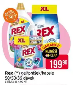 Teta Rex gel/prášek/kapsle nabídka