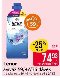 Teta Lenor aviváž 59/47/36 dávek nabídka