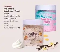 Rossmann SUNKISSED Tělové máslo Bubblicious / Sweet Vanilla nabídka