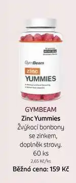 Rossmann GYMBEAM Zinc Yummies nabídka