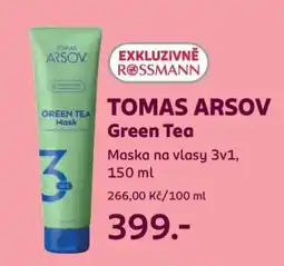 Rossmann TOMAS ARSOV Green Tea nabídka