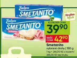 Hruška Smetanito nabídka