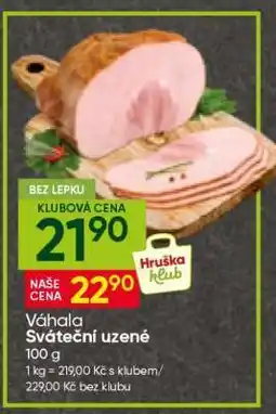 Hruška Váhala Sváteční uzené nabídka