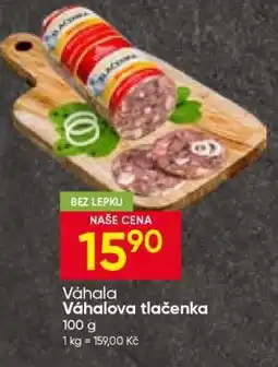 Hruška Váhala Váhalova tlačenka nabídka