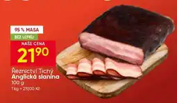 Hruška Řeznictví Tichý Anglická slanina nabídka