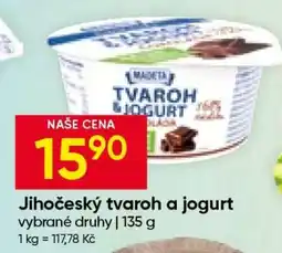 Hruška Jihočeský tvaroh a jogurt nabídka
