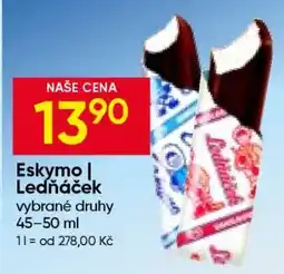 Hruška Eskymo, Ledňáček nabídka