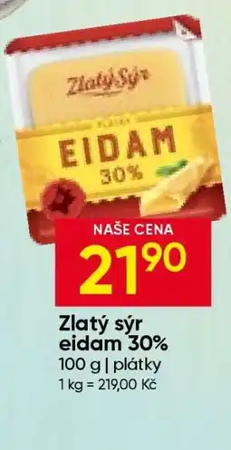 Hruška Zlatý sýr eidam 30% nabídka
