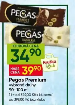 Hruška Pegas Premium nabídka