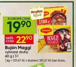 Hruška BUJON MAGGI nabídka