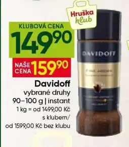 Hruška Davidoff nabídka
