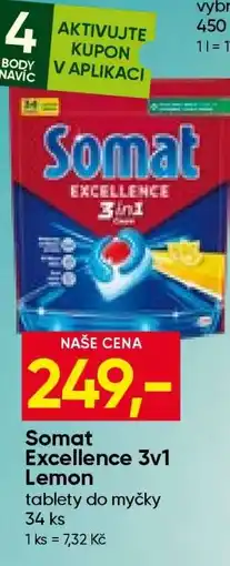 Hruška Somat Excellence 3v1 Lemon nabídka