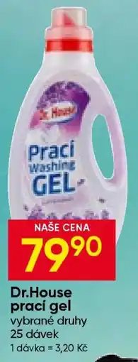 Hruška DR. HOUSE Prací gel nabídka