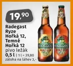 Coop RADEGAST RYZE HOŘKÁ 12. TEMNĚ HOŘKÁ 12 nabídka