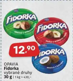 Coop Opavia Fidorka nabídka