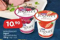 Coop BOHUŠOVICKÝ Jogurt nabídka