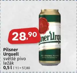 Coop Pilsner Urquell nabídka