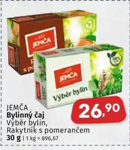 Coop Jemča bylinný čaj nabídka