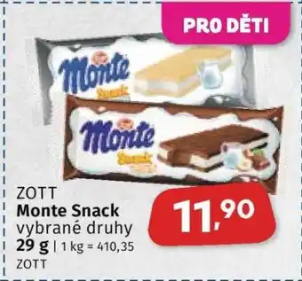 Zott Monte Snack