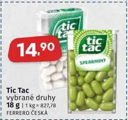 Coop Tic Tac nabídka