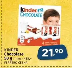 Coop Kinder Chocolate 50 g nabídka