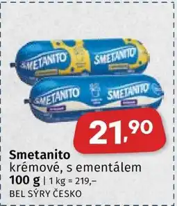 Coop Smetanito nabídka