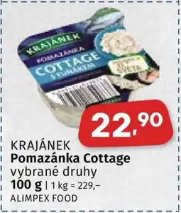 Coop KRAJÁNEK Pomazánka cottage nabídka
