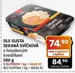 Coop DLE GUSTA SEKANÁ SVÍČKOVÁ nabídka