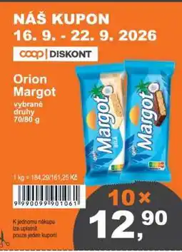 COOP DISKONT ORION Margot nabídka