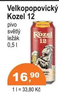 COOP DISKONT VELKOPOPOVICKÝ KOZEL 12 nabídka