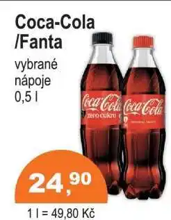 COOP DISKONT Coca-Cola, Fanta nabídka