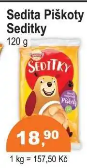 COOP DISKONT SEDITA PIŠKOTY SEDITKY nabídka