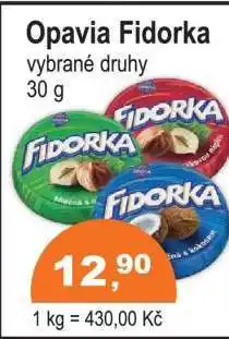COOP DISKONT Opavia Fidorka nabídka
