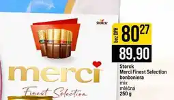 Jip Storck Merci Finest Selection bonboniera mix mléčná nabídka
