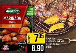 Jip Avokádo marináda tekutá různé druhy nabídka