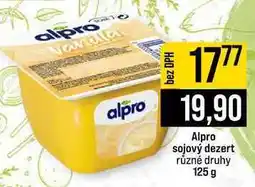 Jip Alpro sojový dezert různé druhy nabídka