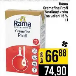 Jip Cremefine Profi rostlinný krém na vaření 15% nabídka