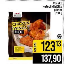 Jip Vossko kuřecí křidélka pikant nabídka
