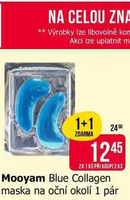 Teta Mooyam Blue Collagen maska na oční okolí 1 pár nabídka