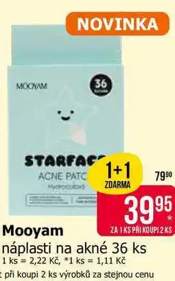 Teta Mooyam náplasti na akné 36 ks nabídka