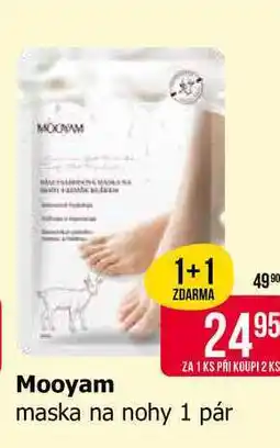 Teta Mooyam maska na nohy 1 pár nabídka