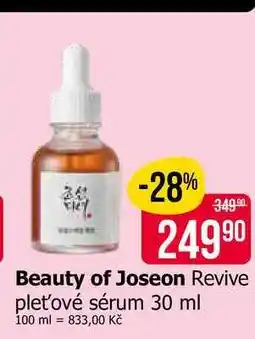 Teta Beauty of Joseon Revive pleťové sérum nabídka