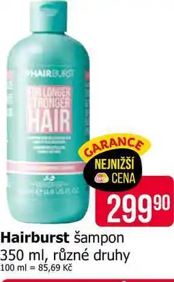 Teta Hairburst šampon 350 ml, různé druhy nabídka