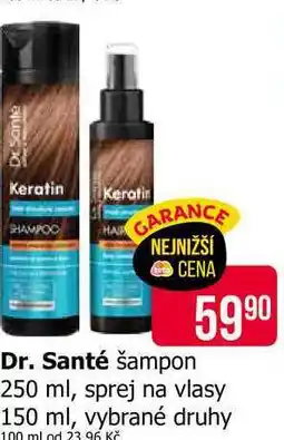 Teta Dr. Santé šampon nabídka