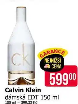 Teta Calvin Klein dámská EDT nabídka