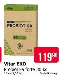 Teta Vitar EKO Probiotika forte 30 ks nabídka