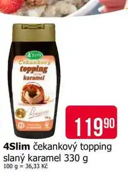 Teta 4Slim čekankový topping slaný karamel nabídka