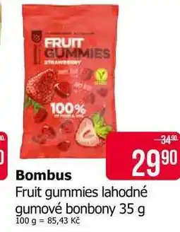 Teta Bombus Fruit gummies lahodné gumové bonbony nabídka