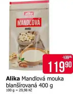 Teta Alika Mandlová mouka blanšírovaná nabídka