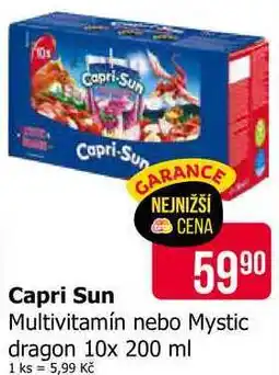Teta Capri Sun Multivitamín nebo Mystic dragon nabídka